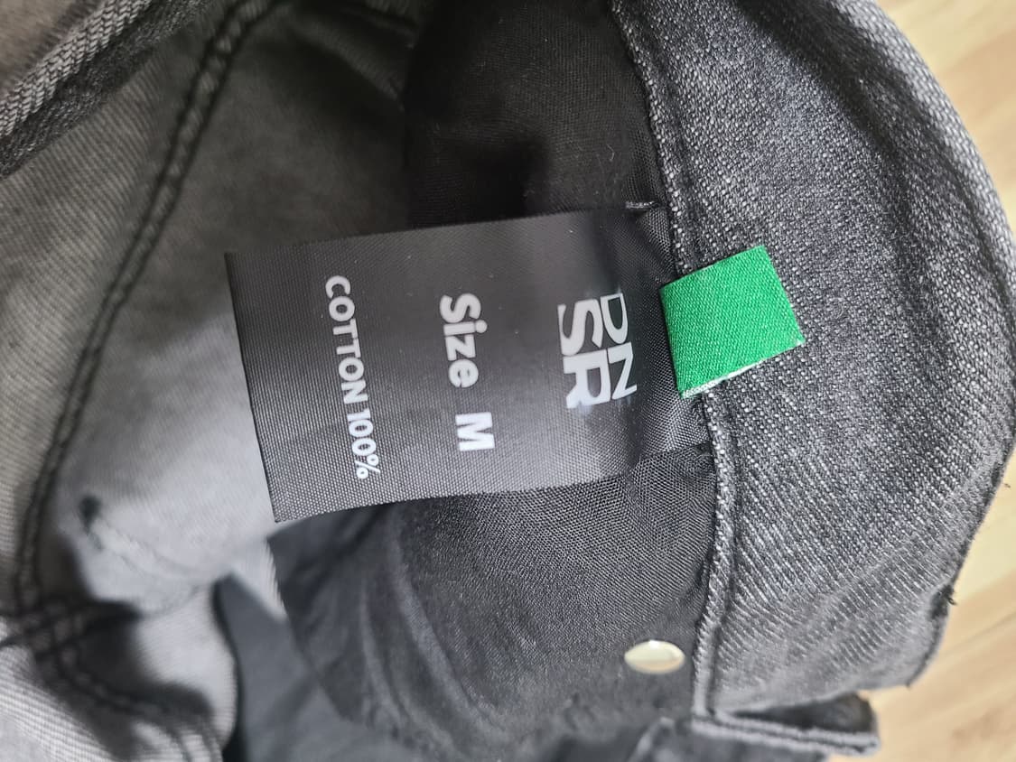 Dnsr 시그니처 플레어 데님 팬츠 빈티지블랙 M 새상품 상품이미지5