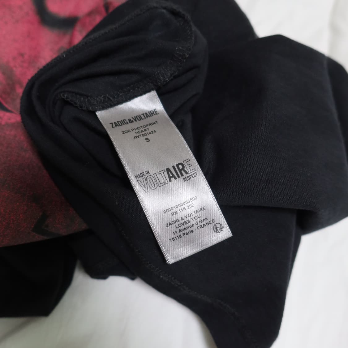 Zadig&Voltaire 그래픽 티셔츠 상품이미지4