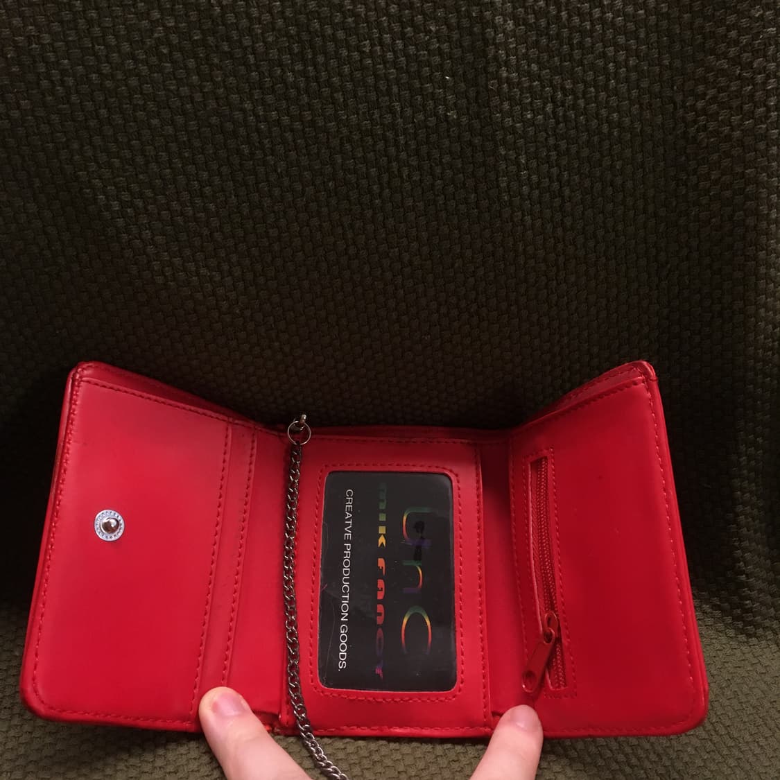 [고전문구] 빈티지 y2k 키치 레드 지갑 상품이미지4