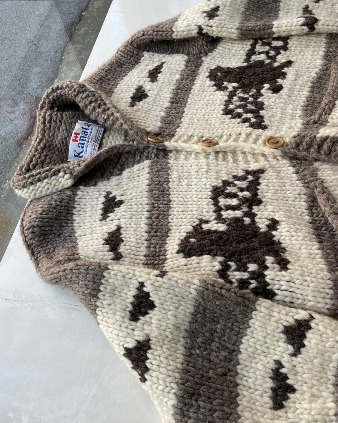 90s KANATA Thunderbird Cowichan 카나타 코위찬 상품이미지4