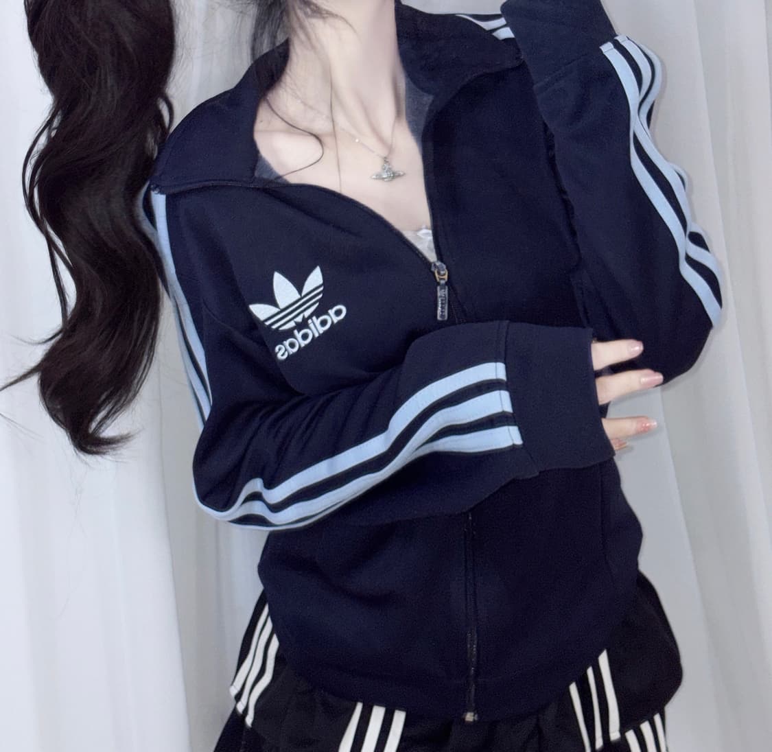 🐰아디다스 스카이블루 유로파 인기 트랙탑 져지🩵 상품이미지1