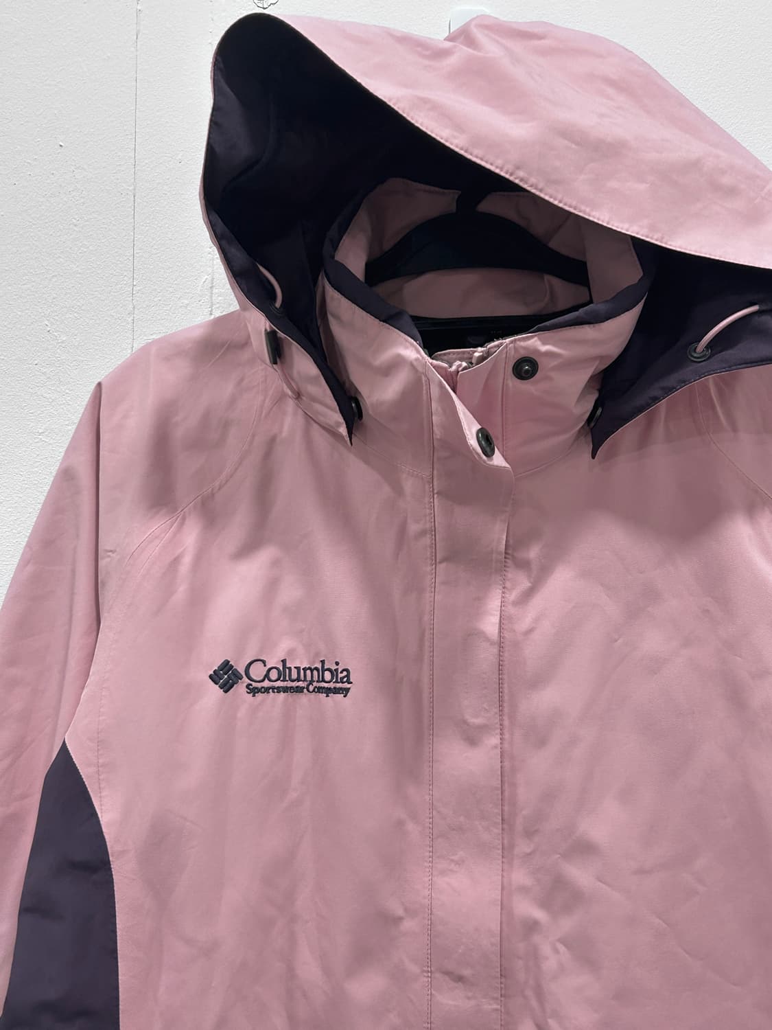 컬럼비아 핑크 고어텍스 바람막이 자켓 여성 M 상품이미지2