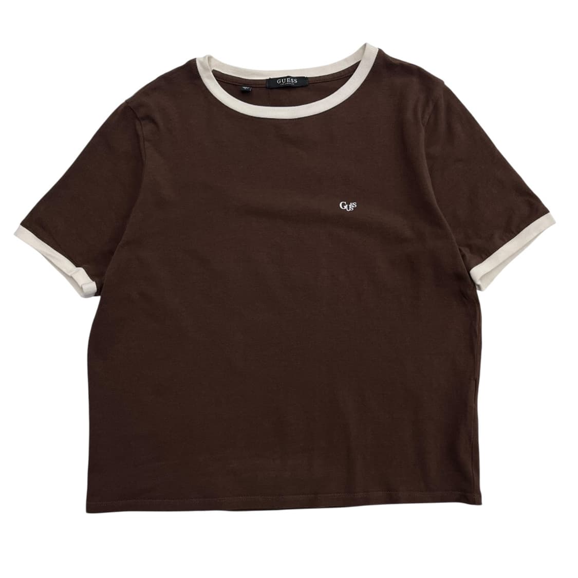 게스 미니로고 초코맛 링거 티 L 상품이미지2