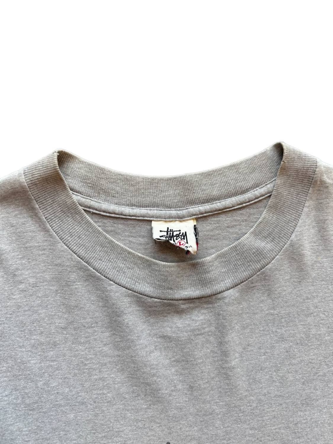 Mid 90s 스투시 센터 S 로고 티셔츠 상품이미지4