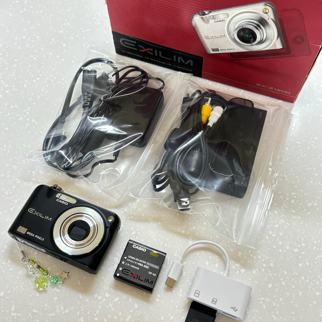 풀박/당일발송! 카시오 엑슬림 EX-1200 블랙 상품이미지5