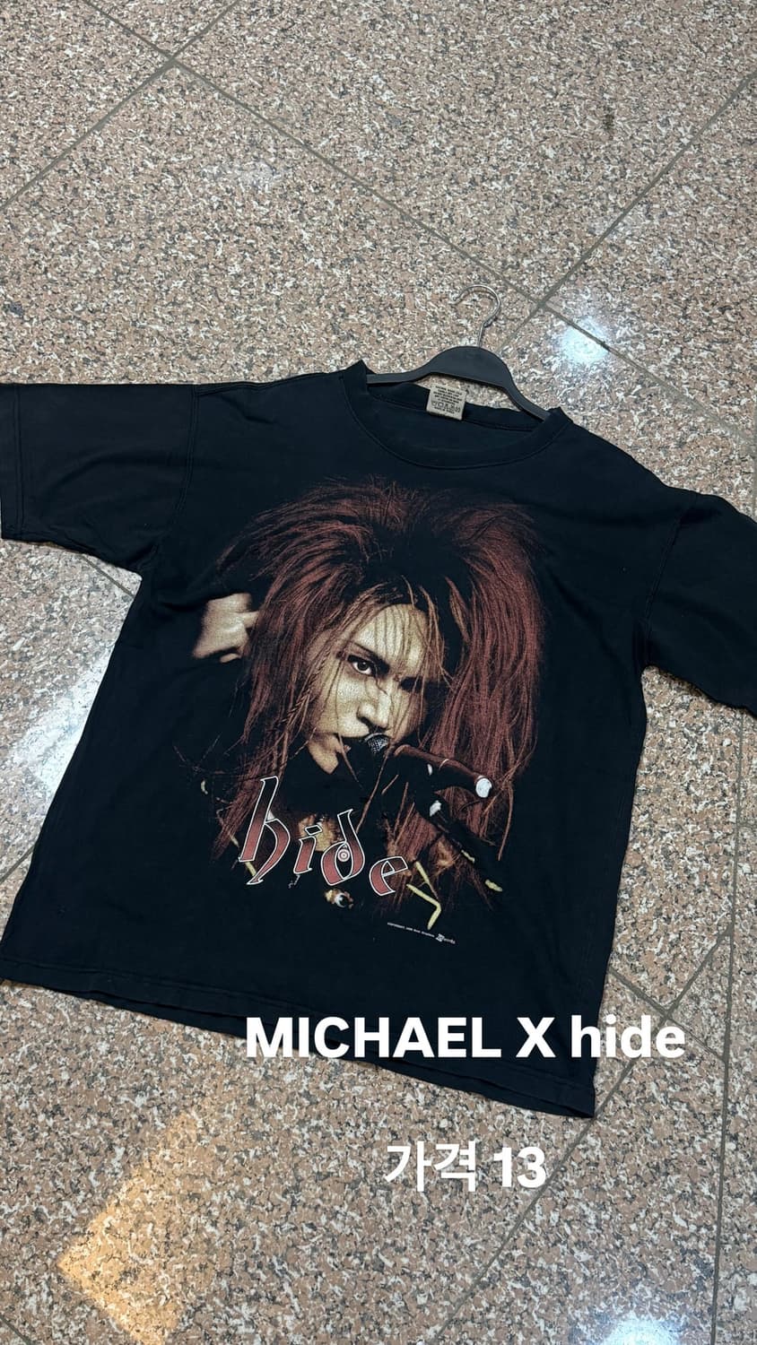 MICHAEL X HIDE 밴드 티 상품이미지1