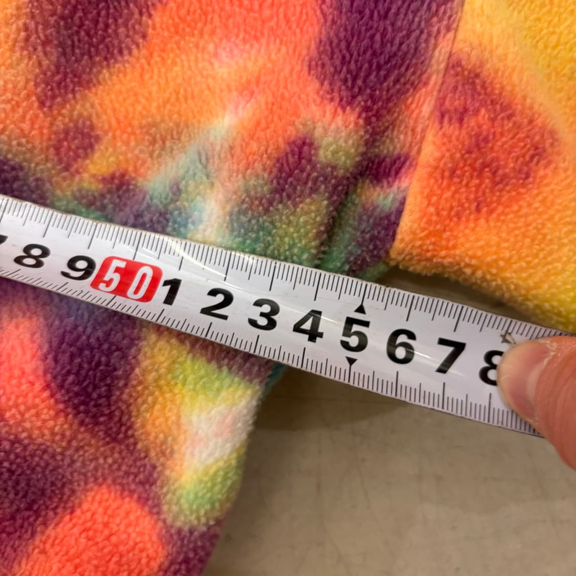 오베이 타이다이 크롭 플리스 후드티 상품이미지5