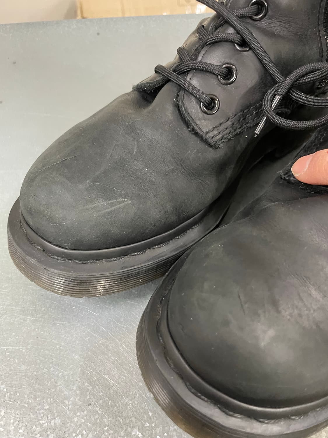 닥터마틴 1914 코벌트 톨 블랙 uk6 상품이미지7