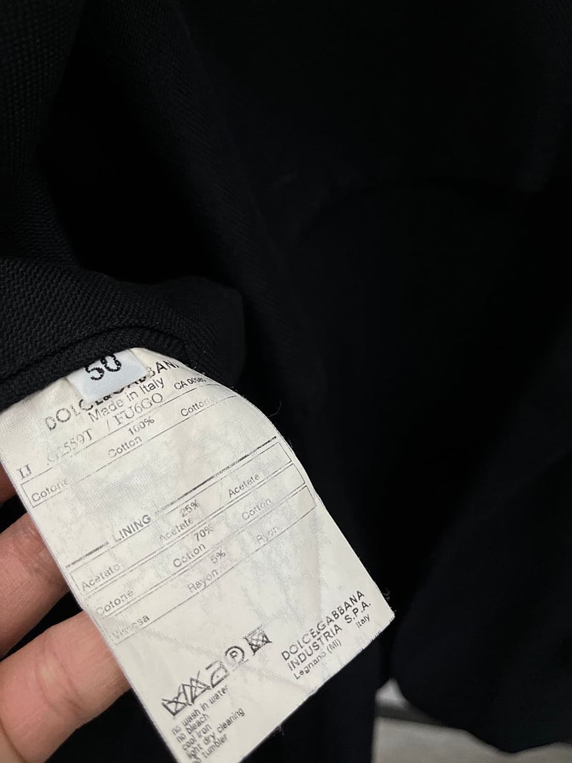 100) 돌체앤가바나 포켓 쉴드자수 블레이져  상품이미지6