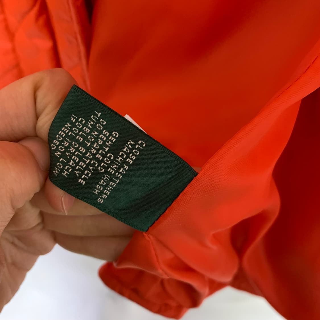 로렌 랄프로렌 폴로 여성 오렌지 퀼팅 자켓 빈티지 상품이미지5