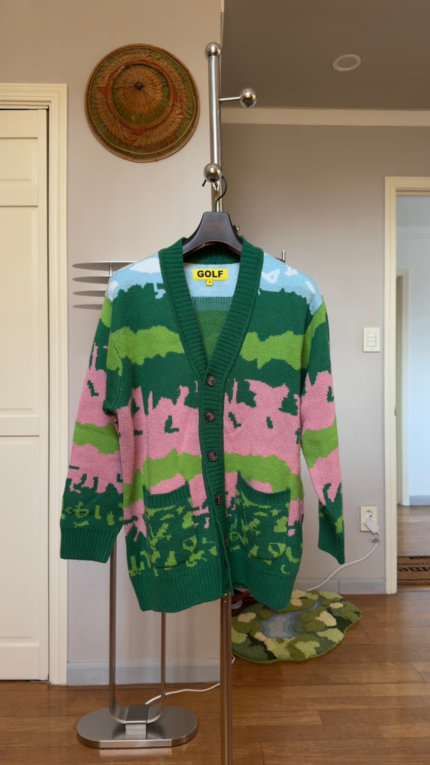 골프왕 Golf Wang Landscape Cardigan 상품이미지1