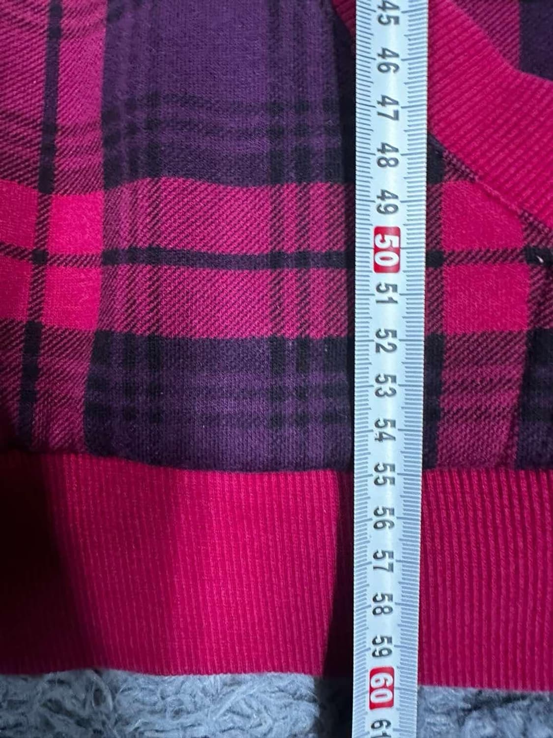 라코스테 체크패널 양털안감 후드집업 희귀져지 자켓(95) 상품이미지6