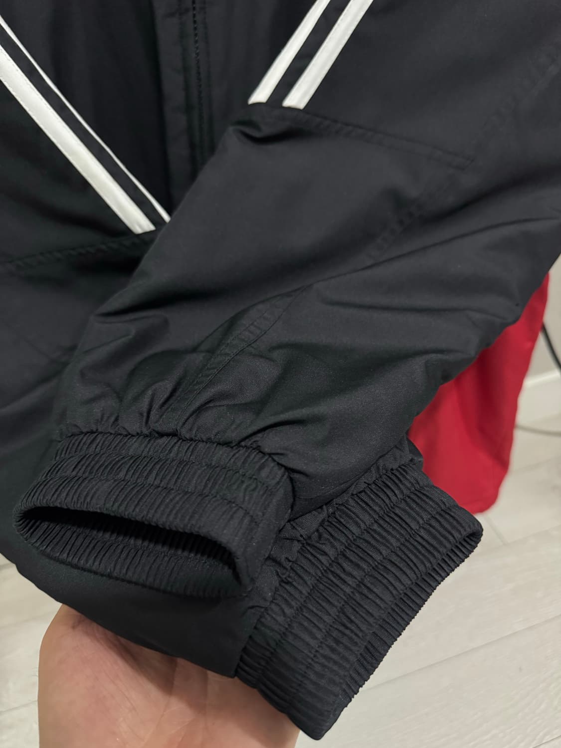 아디다스 00s 올드스쿨 백로고 후드 점퍼 상품이미지4