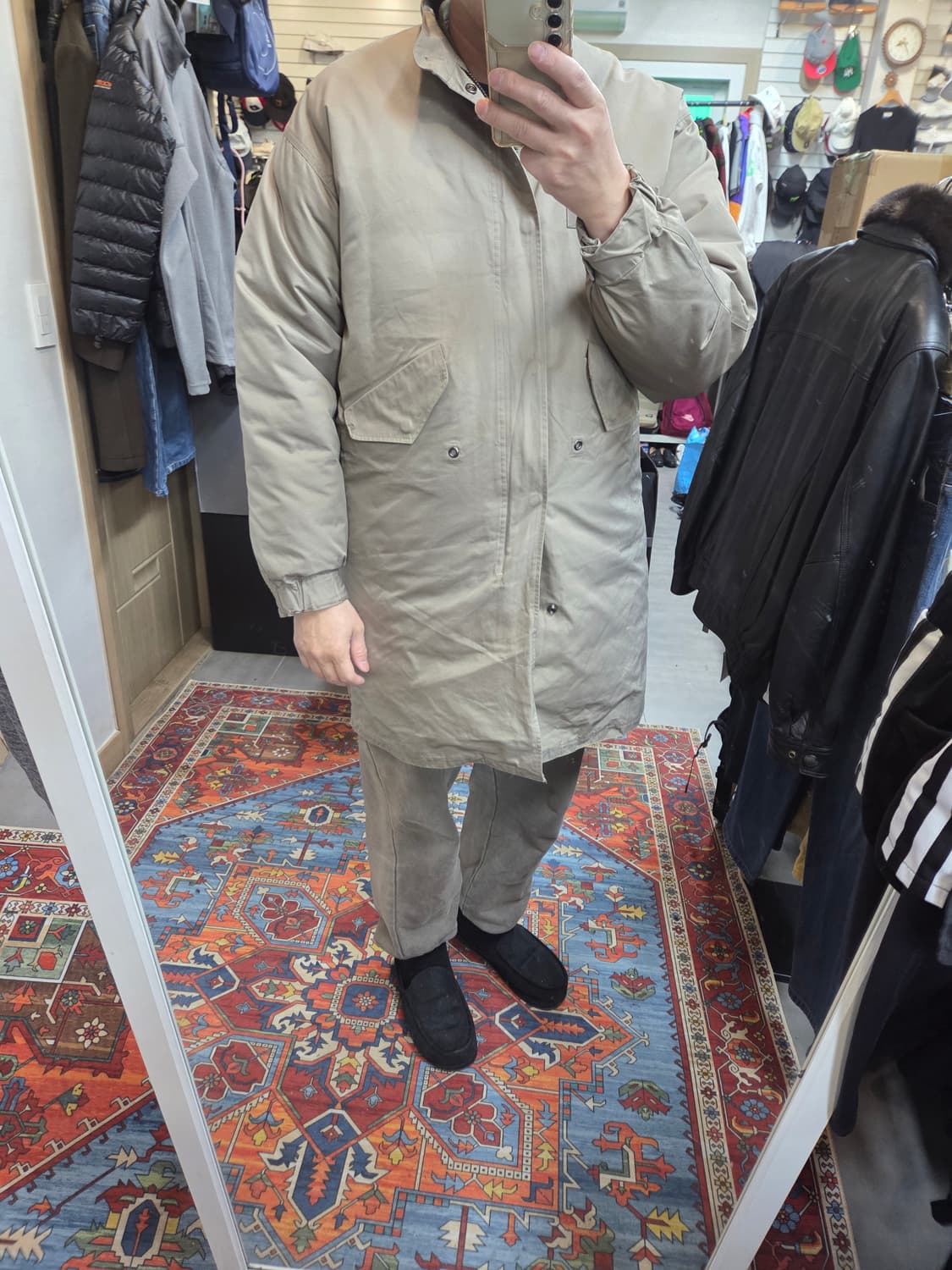 Fluke 3m 신슐레이트 내피패딩 개파카 야상자켓 L 상품이미지7