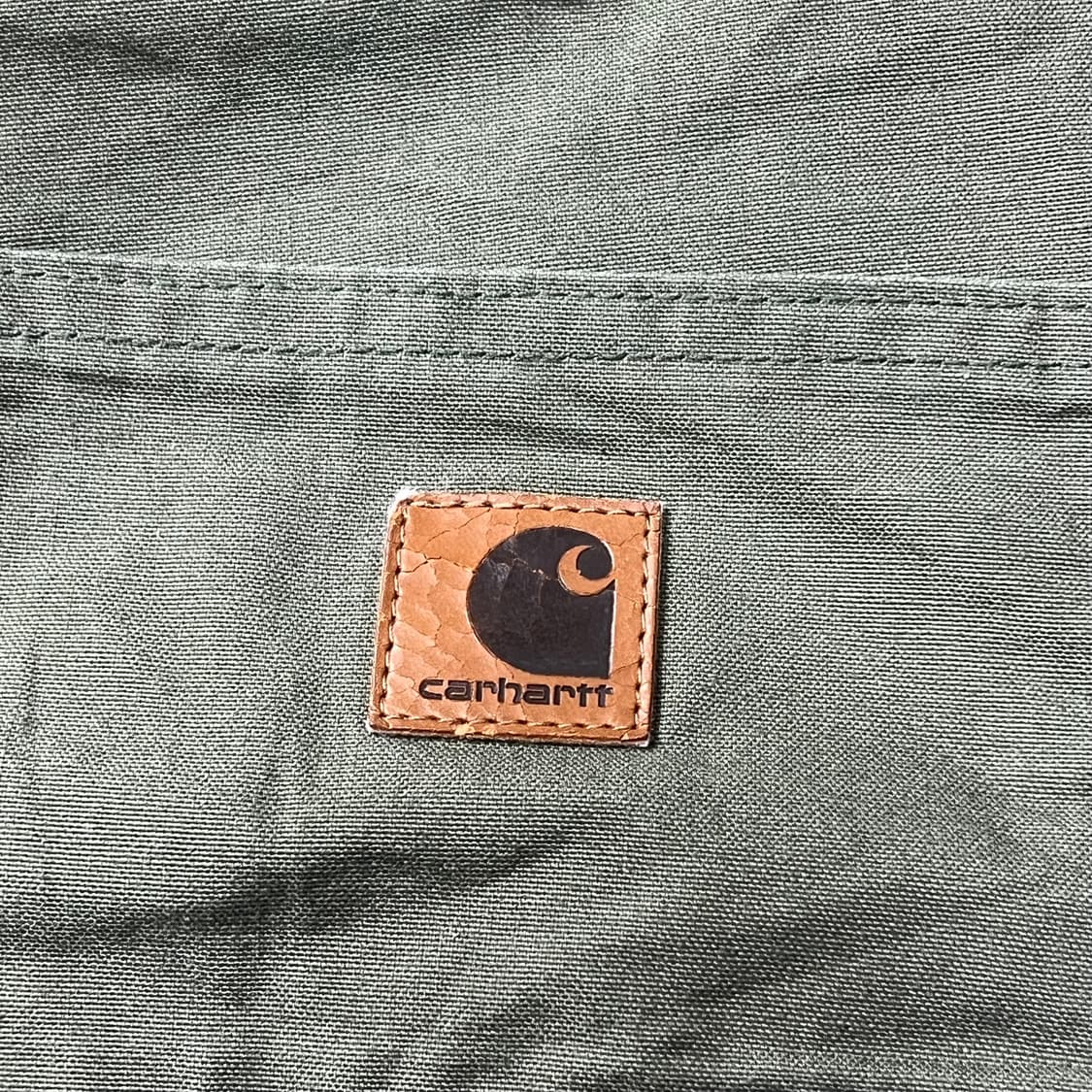 칼하트 카펜터 쇼츠 팬츠 카키 32 상품이미지10