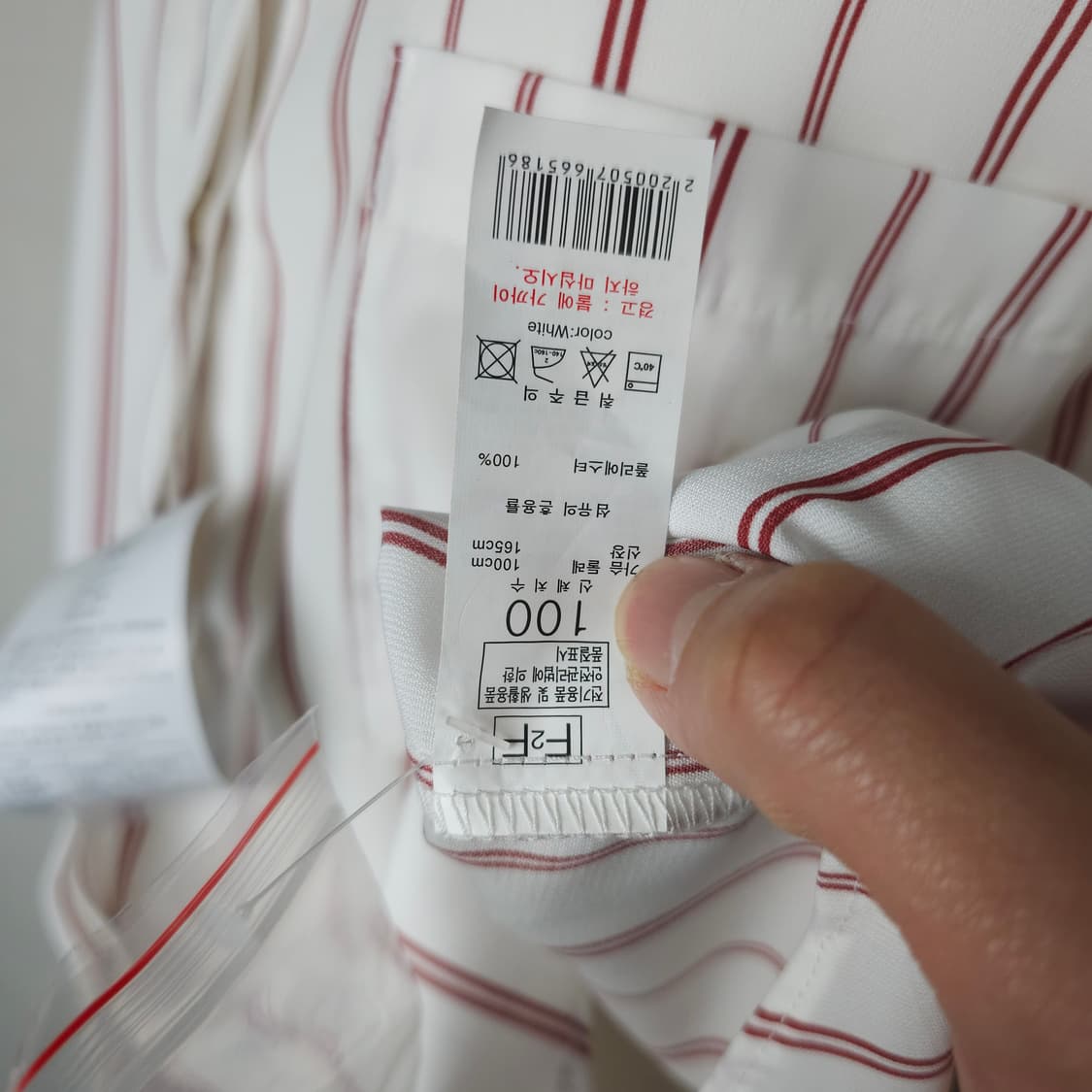 (새상품)F2F 블라우스 여성100사이즈  상품이미지6