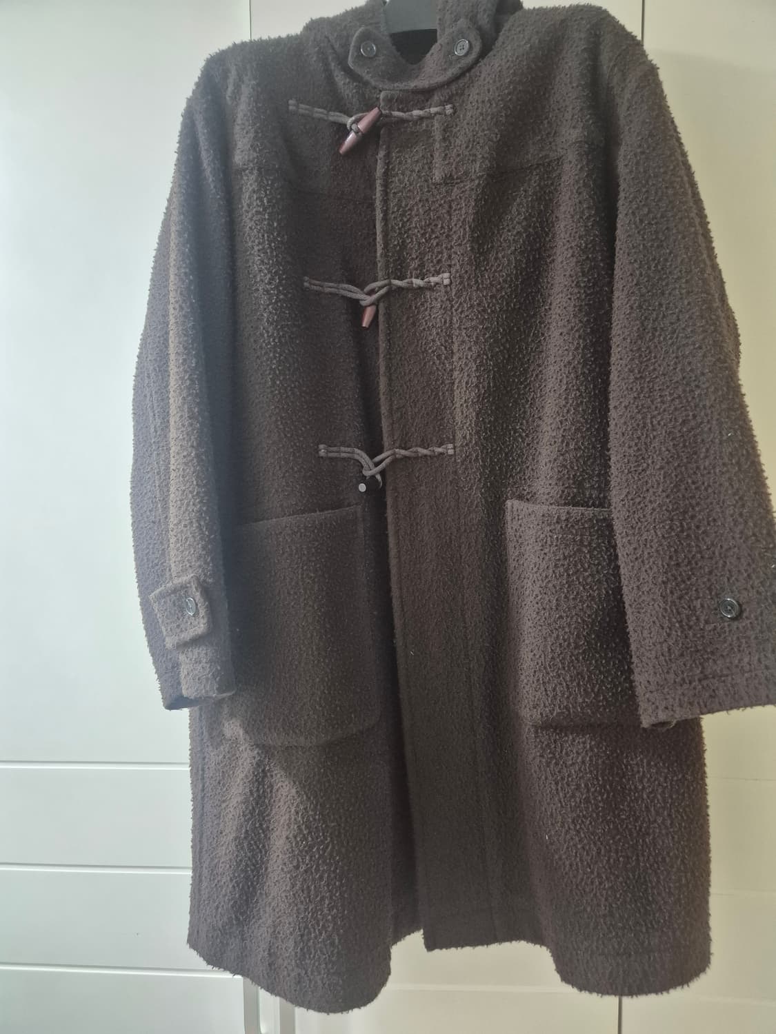 브라운야드 카센티노 더플코트 브라운 5사이즈 상품이미지2