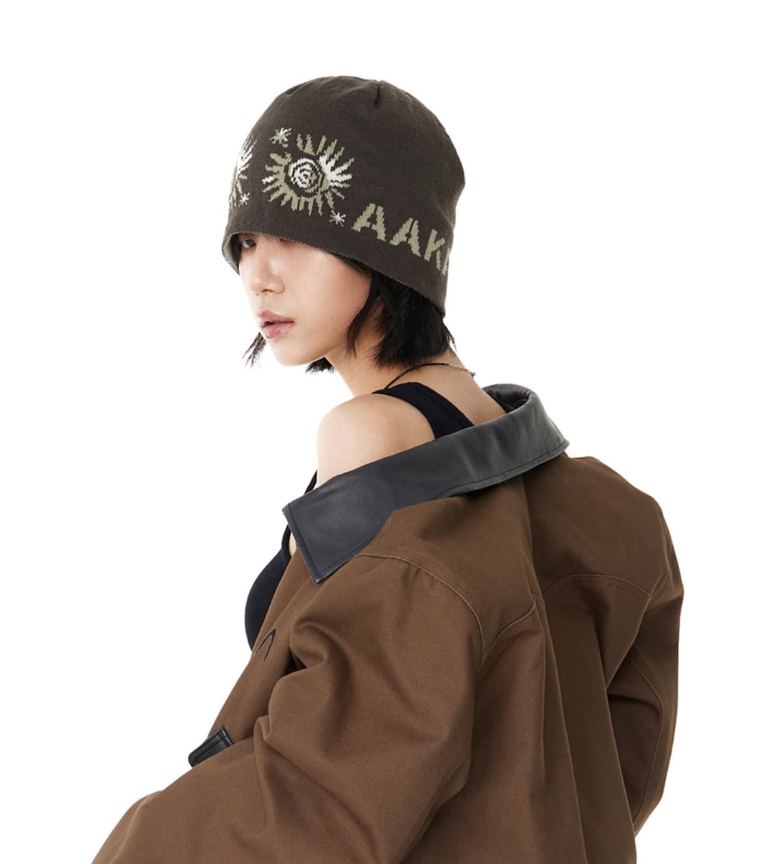 아캄 Small Sun Jacquard Beanie 상품이미지1