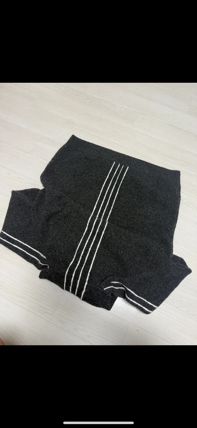 SCHISM PARALLEL LINE HOODED SWEATER CHAR 상품이미지5