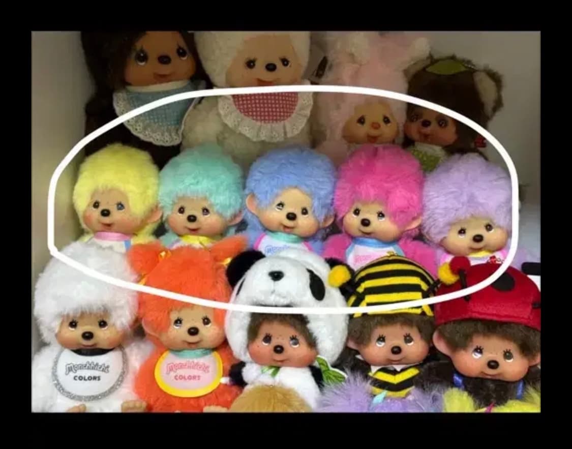 컬러즈 몬치치 키링 새상품 개당 2.8 상품이미지2