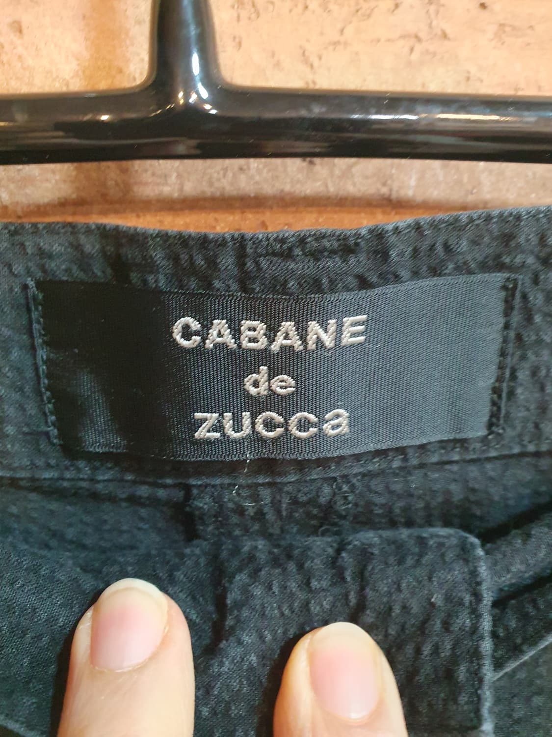 CABANE de zucca 블랙 바지 M 상품이미지4