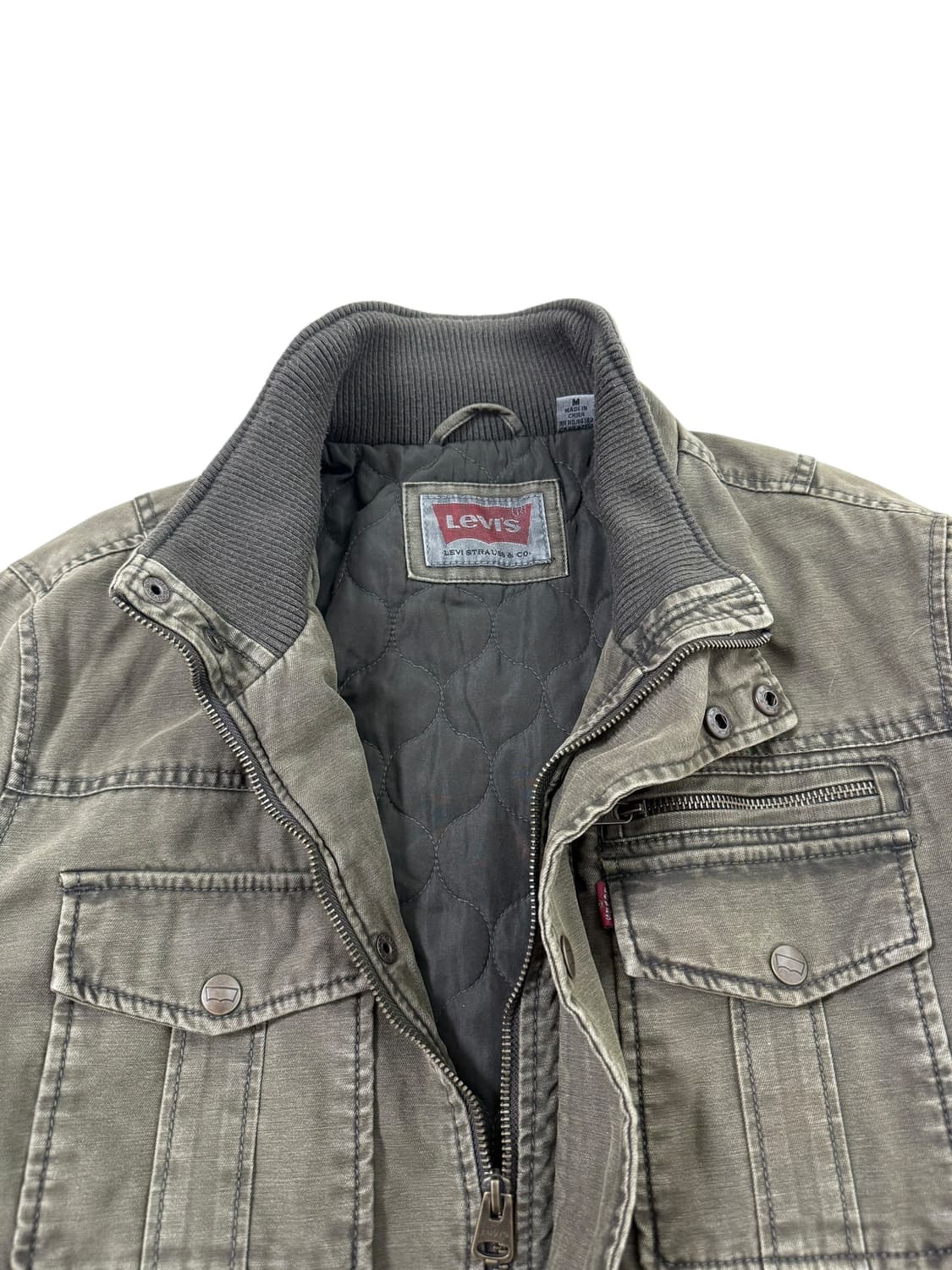 리바이스 카키 데저트 트러커 자켓 상품이미지6