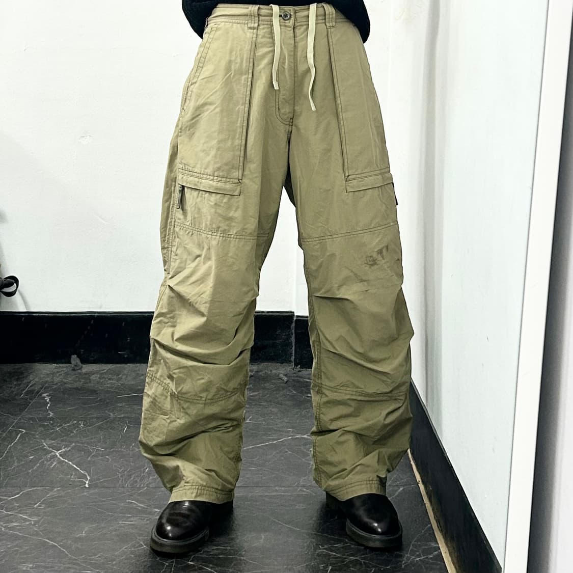 아베크롬비 나일론 와이드 카고 팬츠 상품이미지2