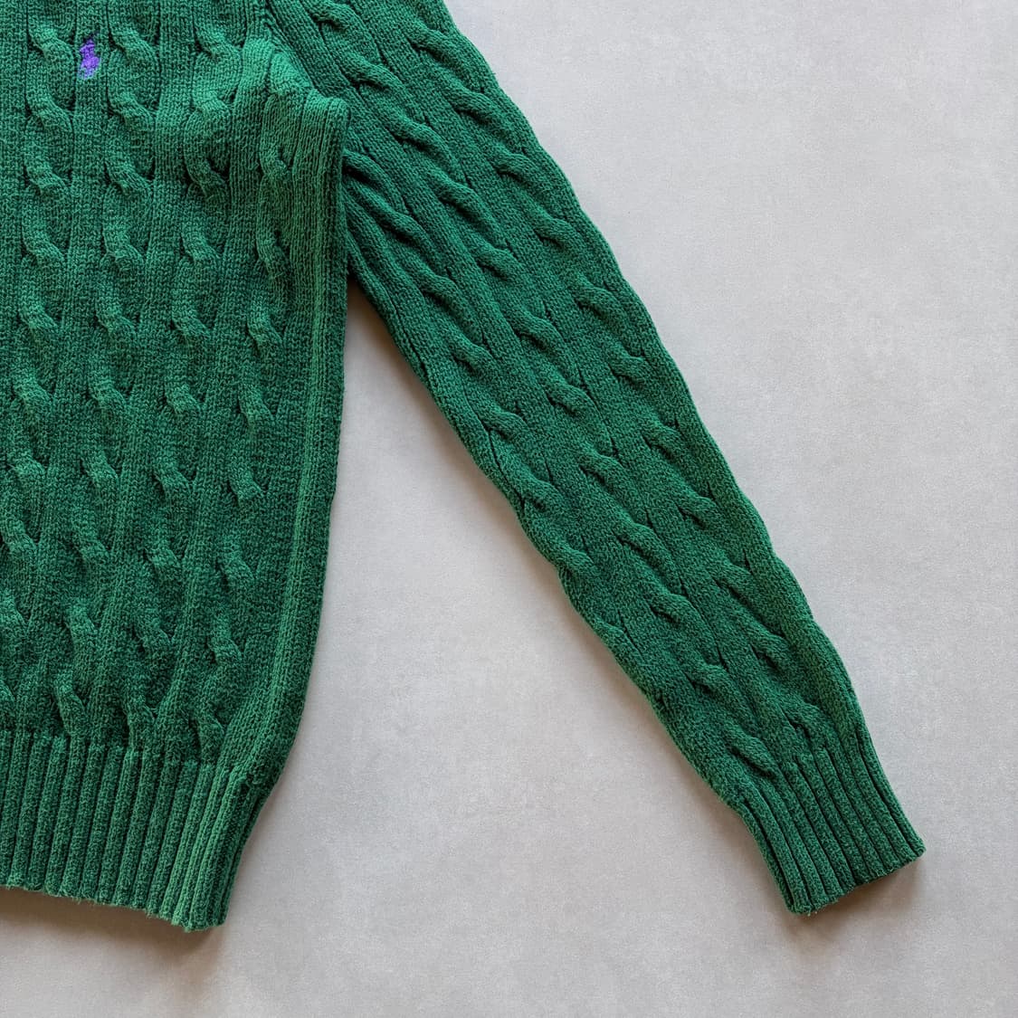 [M]폴로 랄프로렌 꽈배기 케이블 코튼 니트 상품이미지6