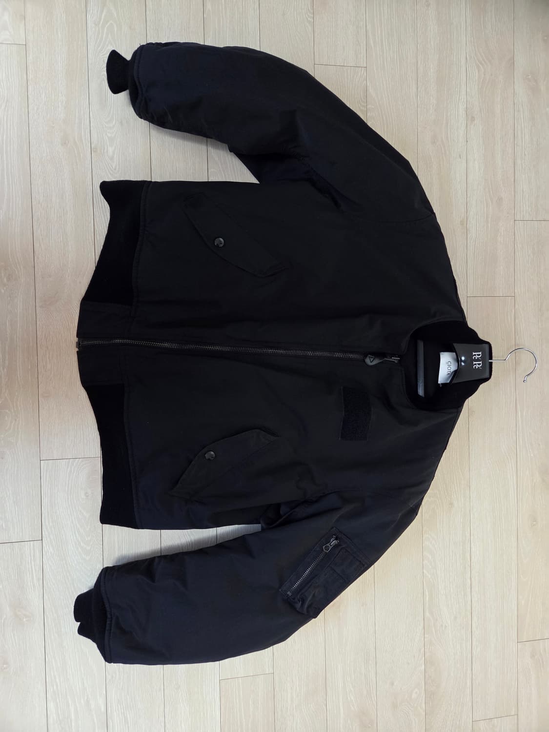 [5] 24FW 시오타 MA-1 (블랙, 신형 실루엣) 상품이미지2