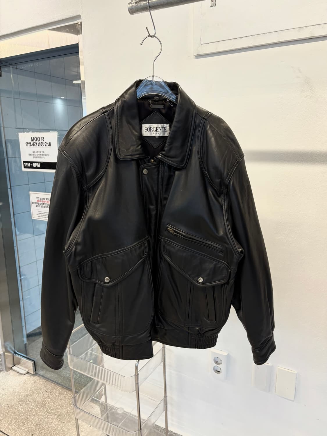Sorgente sheep leather jk 상품이미지1