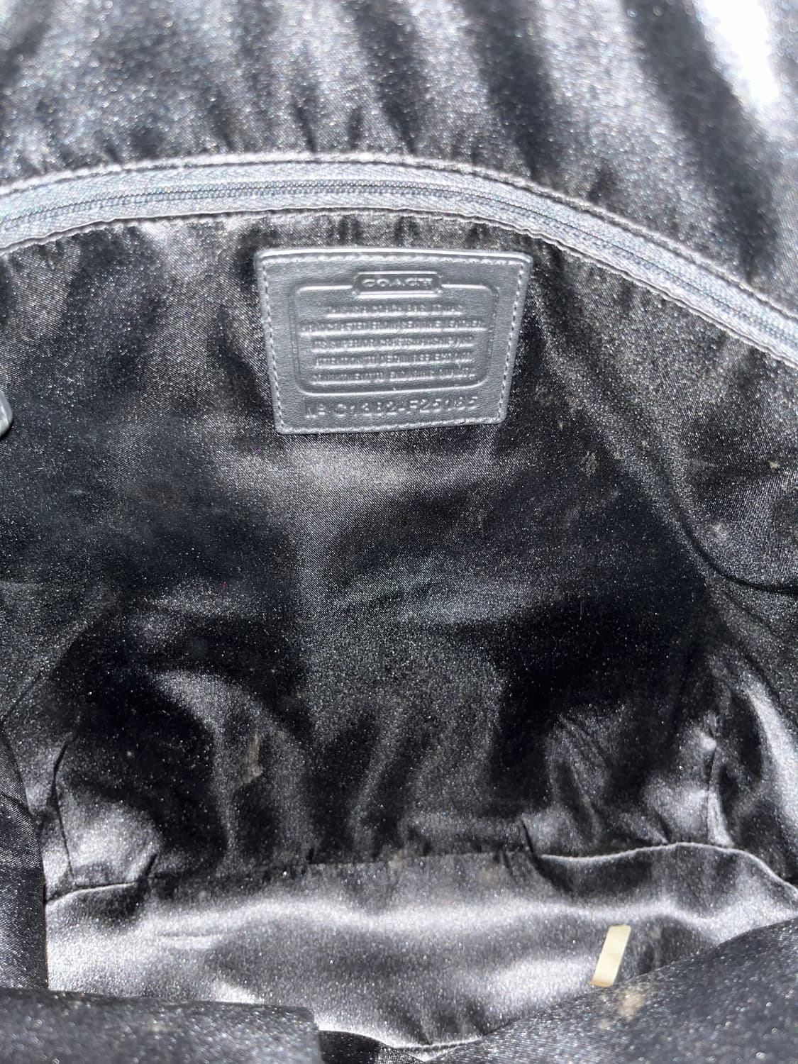 📦Coach black and white shoulder bag 상품이미지8