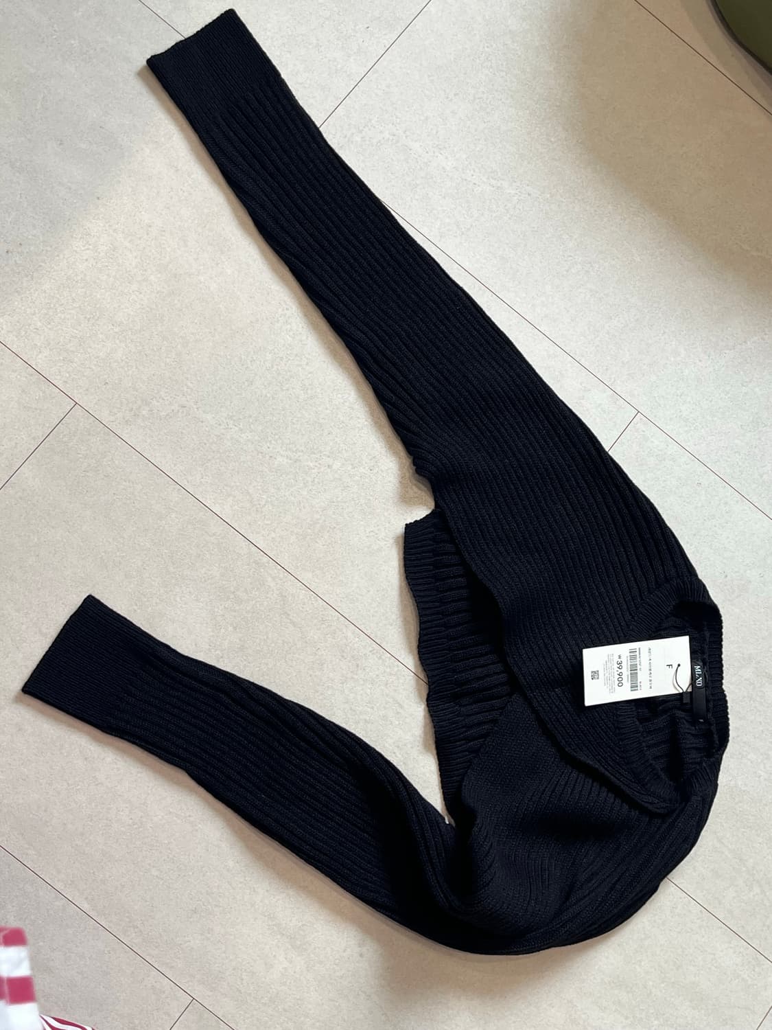 미쏘 볼레로 가디건 블랙 새상품 상품이미지3