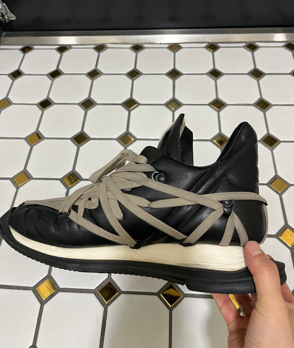 릭오웬스 게스 러너 메가레이스 상품이미지2