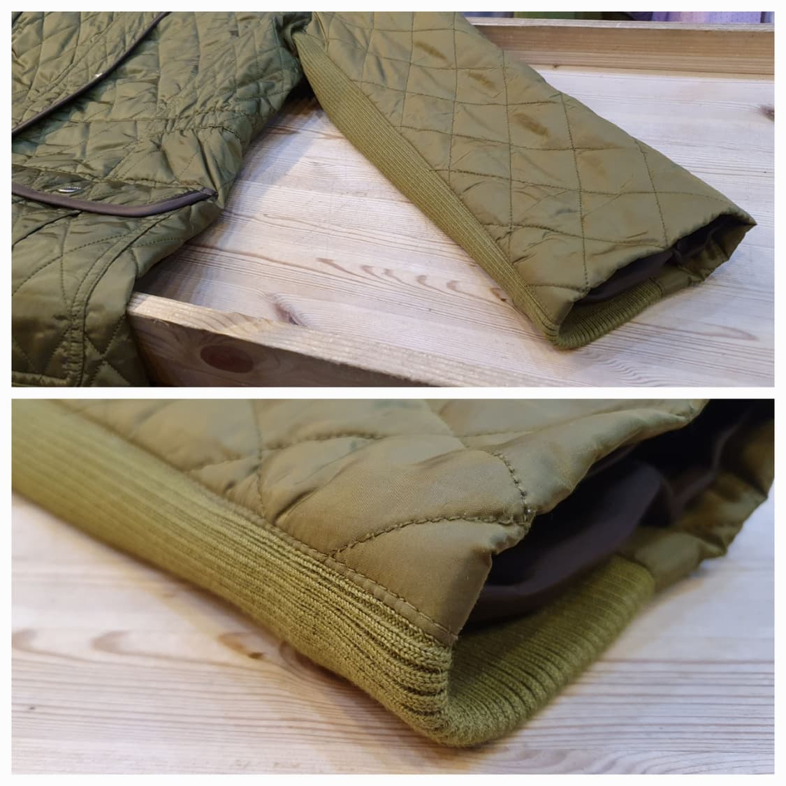 55.엘르 퀼팅 후드점퍼 상품이미지5