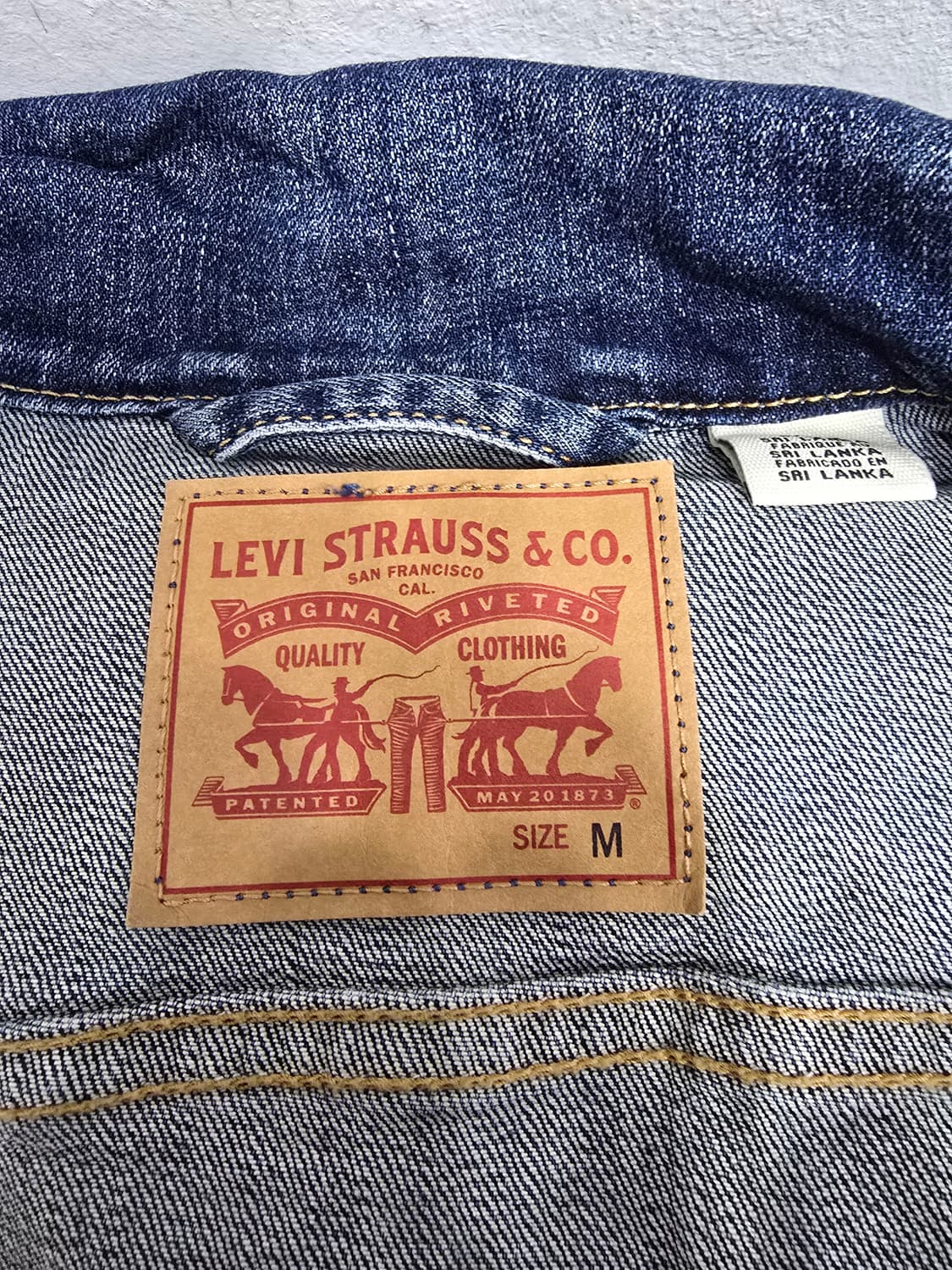 리바이스 데님 청자켓 여성 상품이미지5