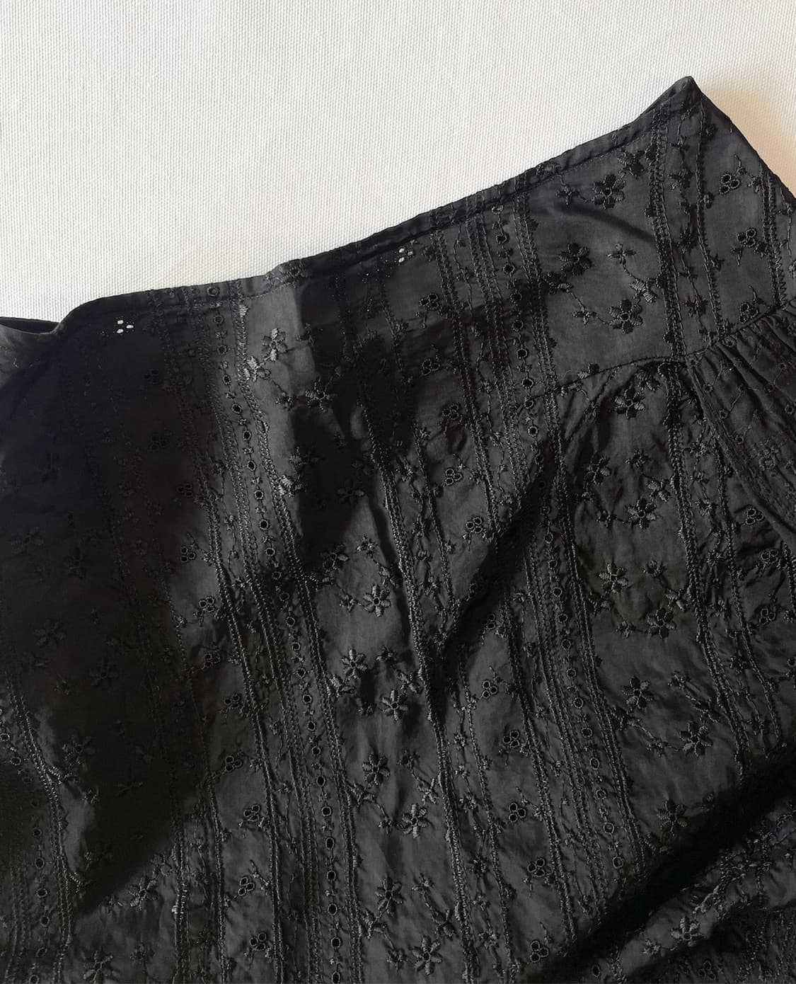 COMME DES GARCONS lace skirt black 상품이미지9
