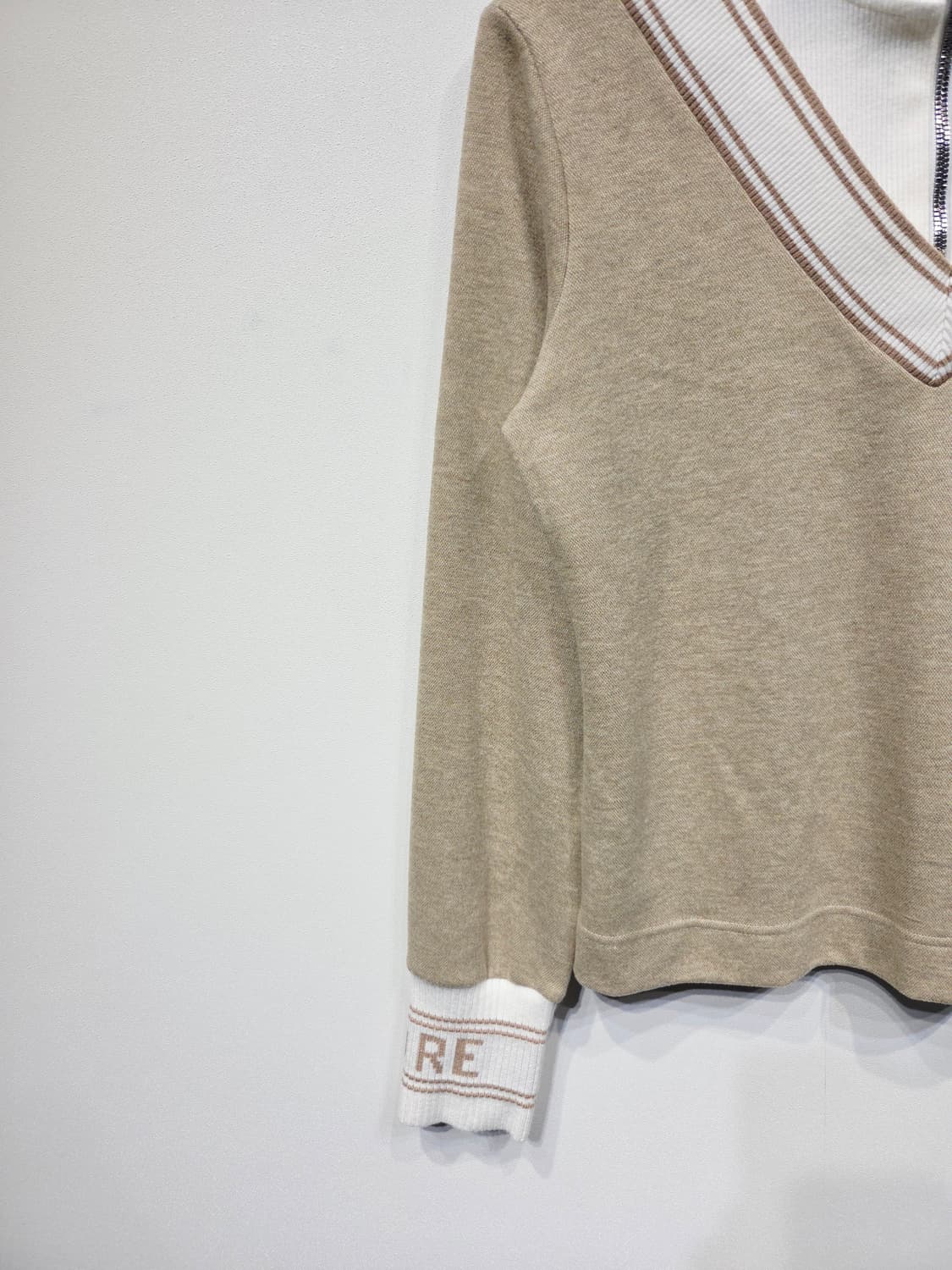 G/FORE 지포어 배색 하프집업 골프 스웨터 상품이미지4