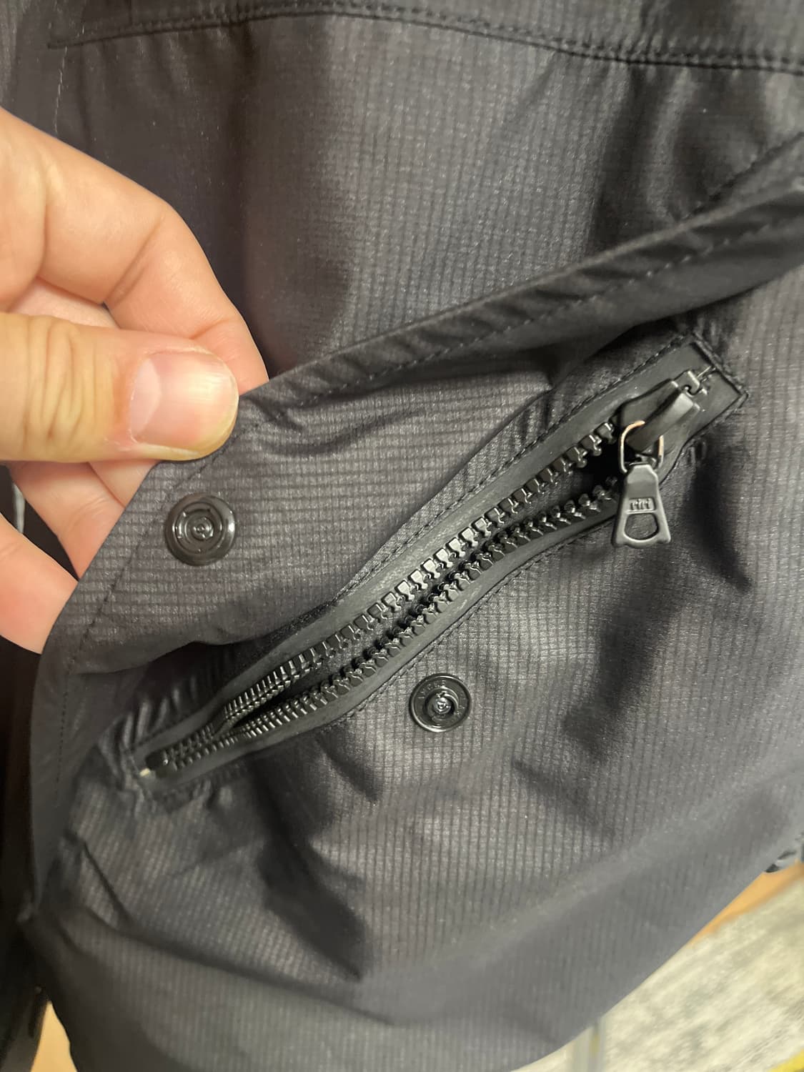 VISVIM 올드비즈빔 블랙 고어텍스 노마드 3L 자켓 M 상품이미지5