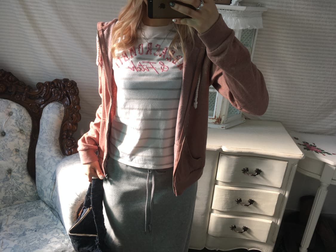 록시 ROXY 핑크 후드집업 상품이미지3