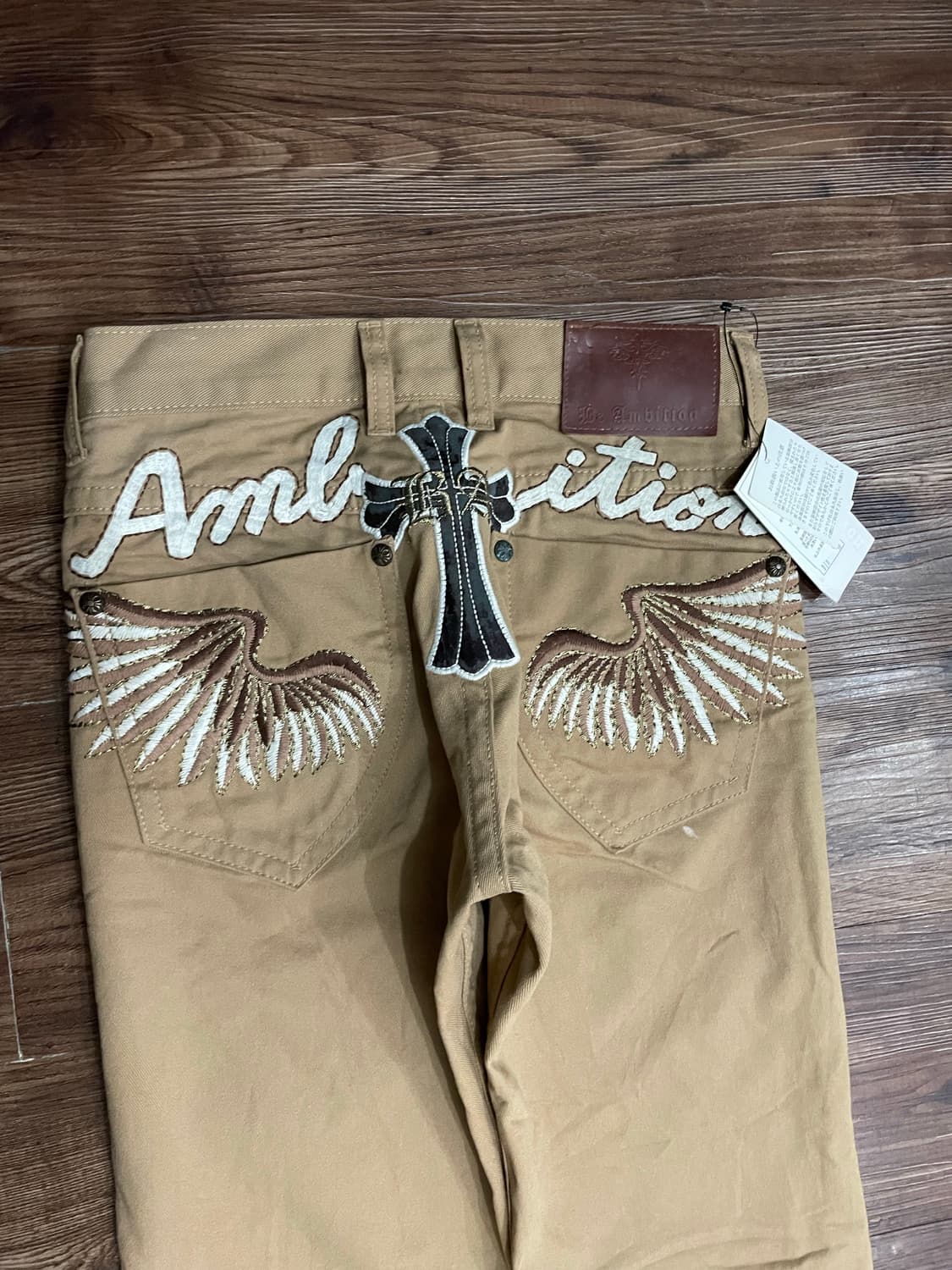 Be Ambition Cross Patch Wing Pants 상품이미지1