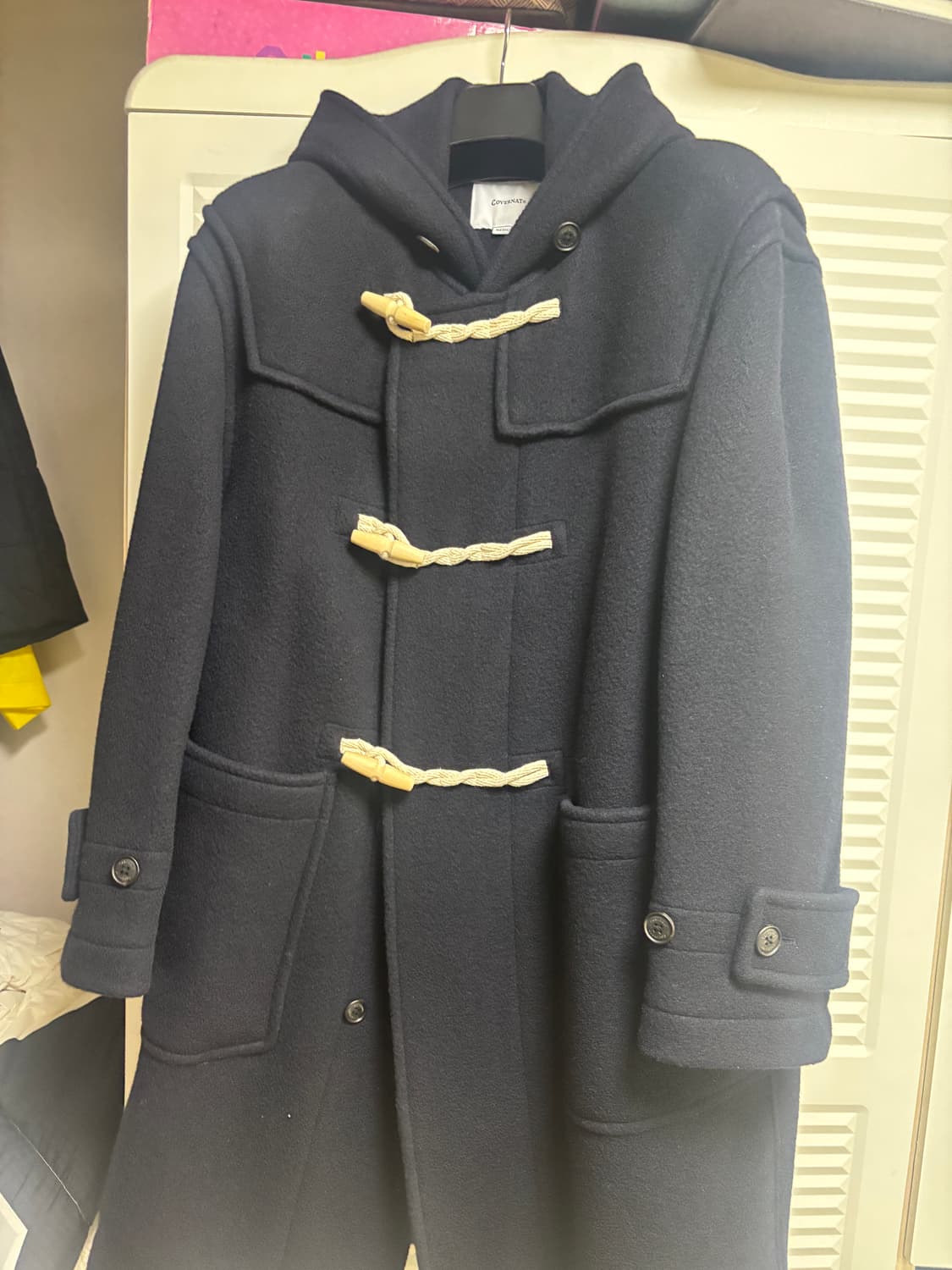 커버낫 더플코트 네이비 M 상품이미지1