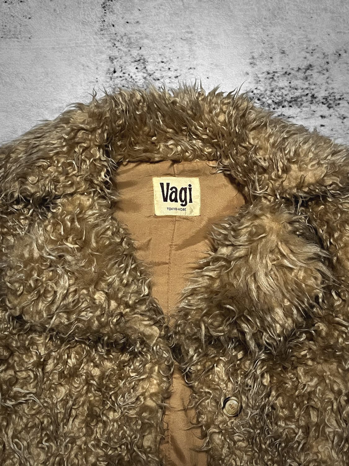 (vagi) 90s curly fur jacket  상품이미지2