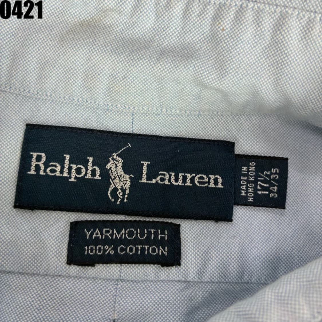 폴로 랄프로렌 옥스포드 셔츠 하늘색 2XL 상품이미지2