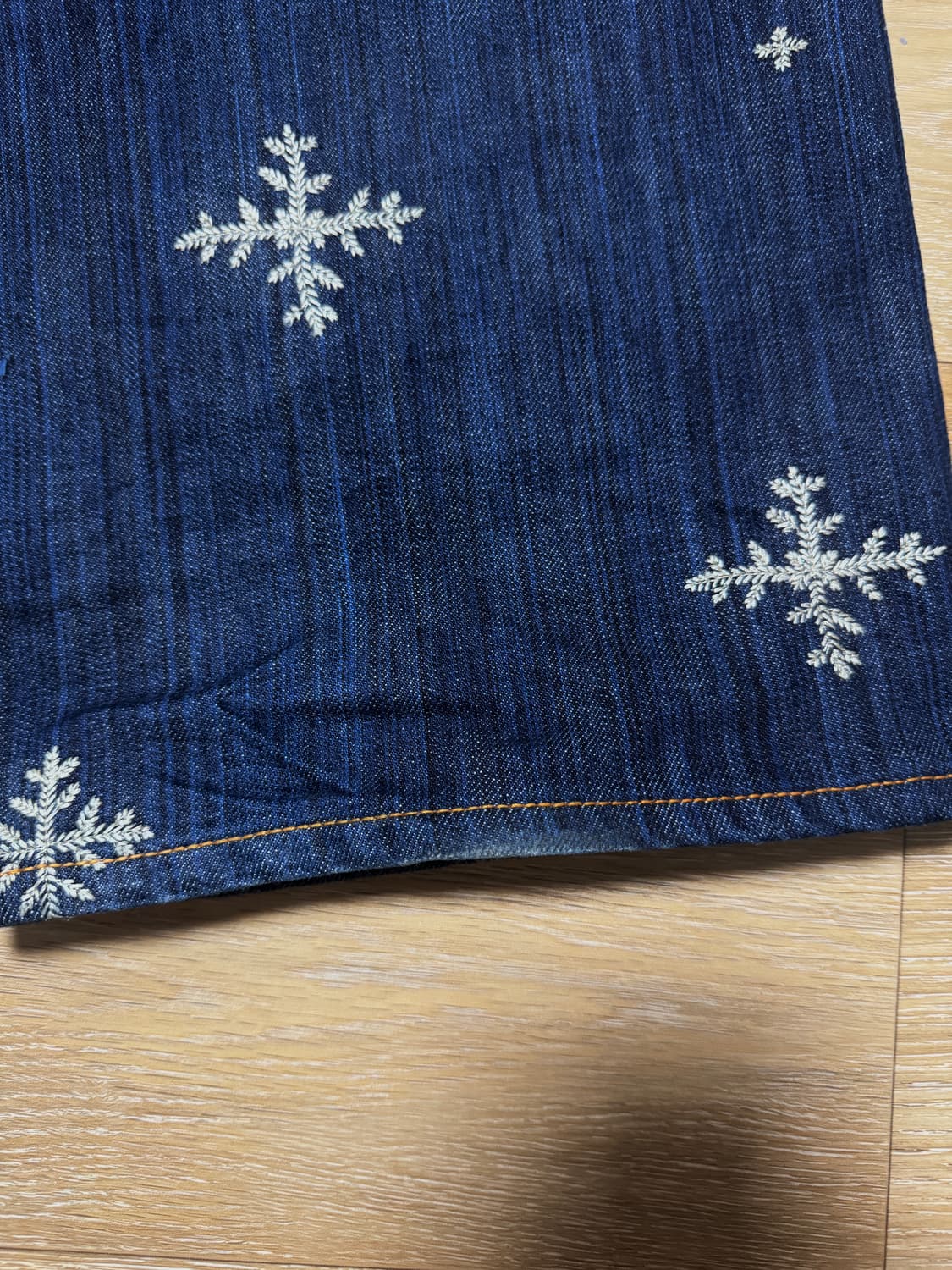 캐피탈 눈꽃 데님팬츠 36사이즈(보통 32정도) 상품이미지7