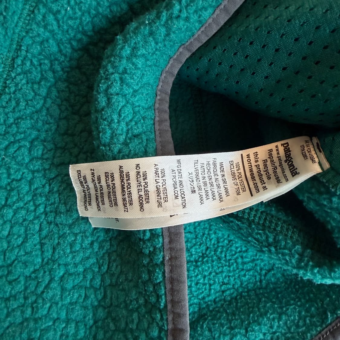 파타고니아 울리에스터 플리스 자켓 상품이미지5