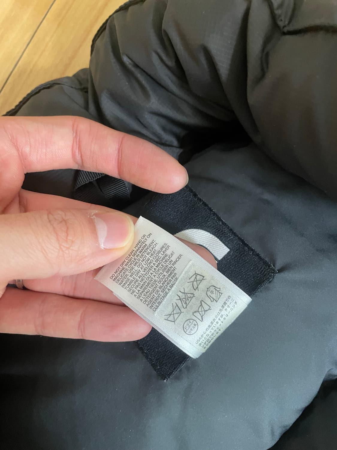 [L] 노스페이스 센터로고 눕시 다크 그레이 상품이미지8