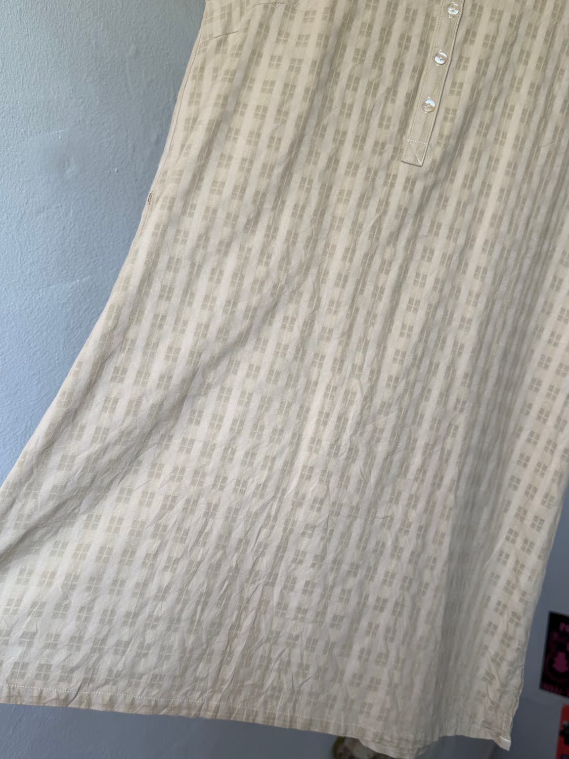 페어리 격자 일자 원피스 상품이미지4