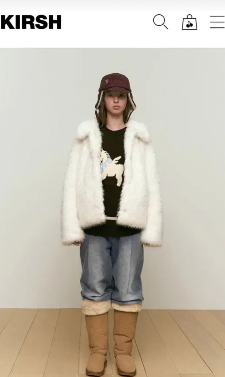 키르시 컬렉션 퍼자켓 상품이미지1