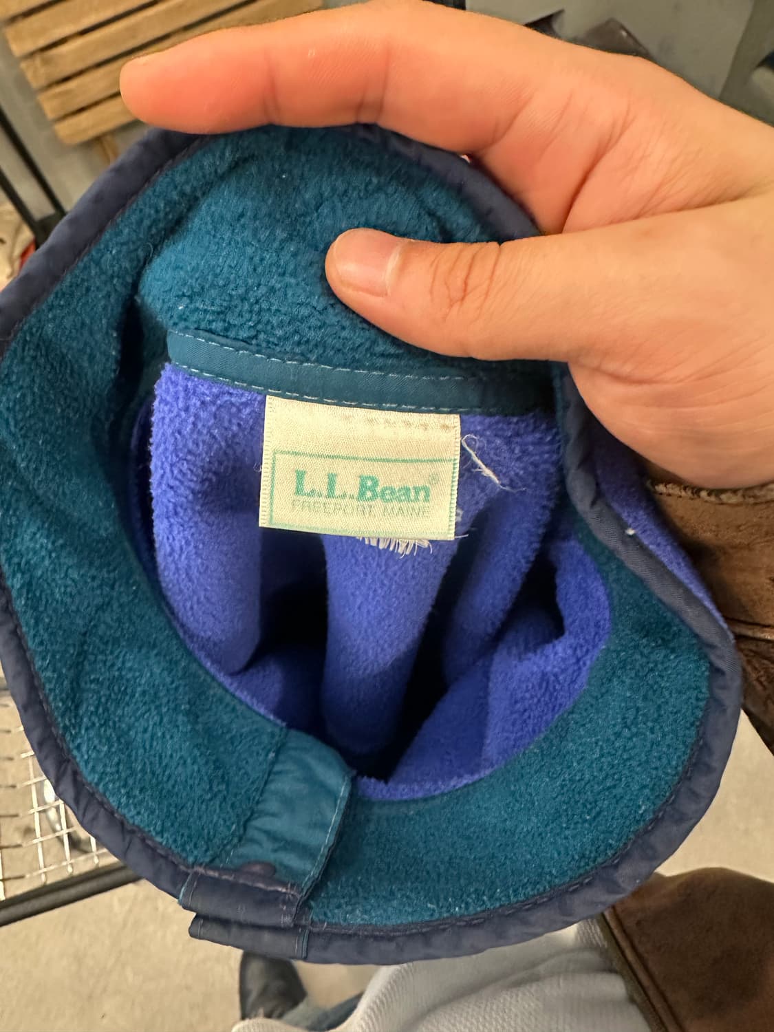 90’s LL Bean 4-button color  fleecewear 상품이미지10