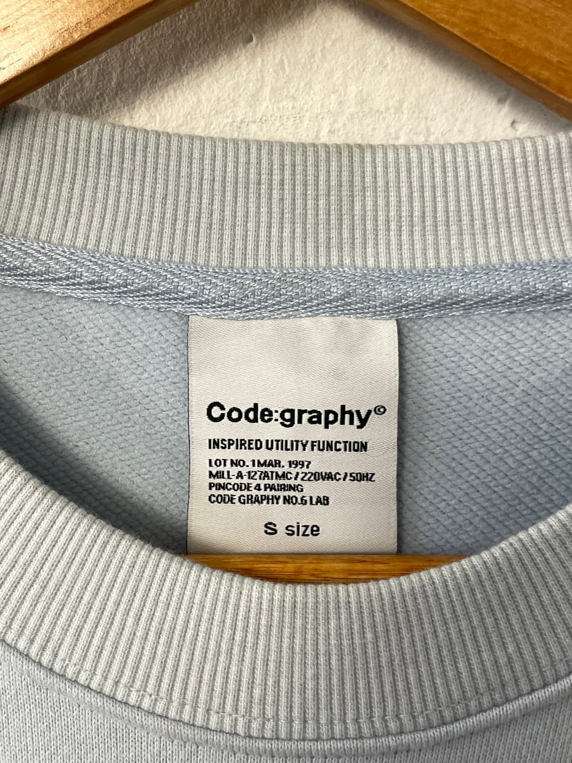 코드그라피 맨투맨  상품이미지5